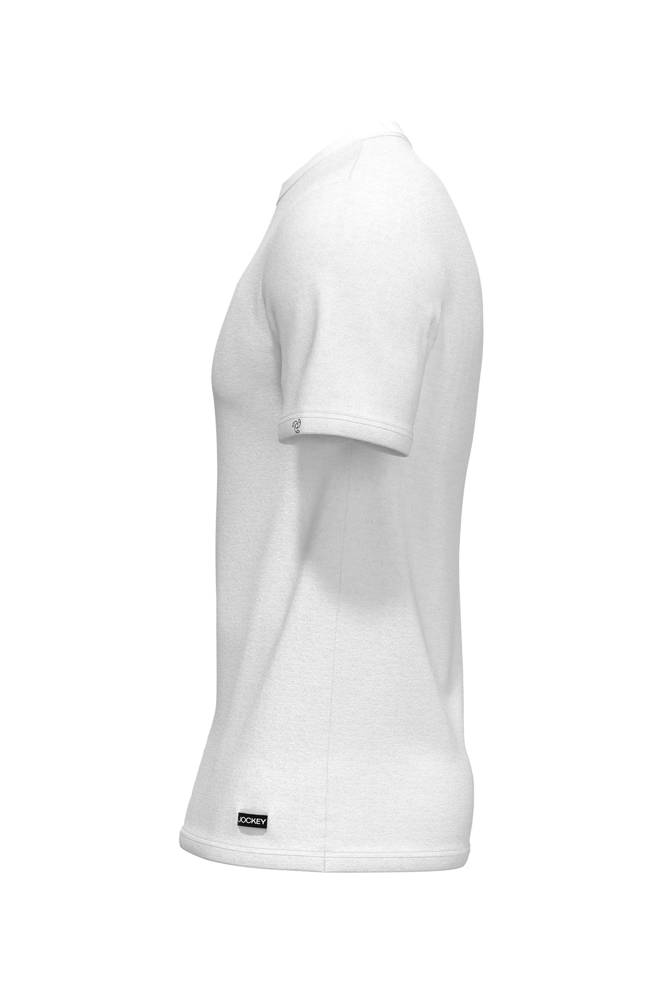 Mes's Deep Neck Half Sleeves VEST (WHITE)