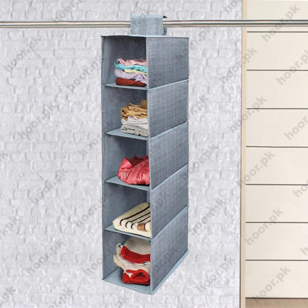 5 Layers Folding Closet Organizer