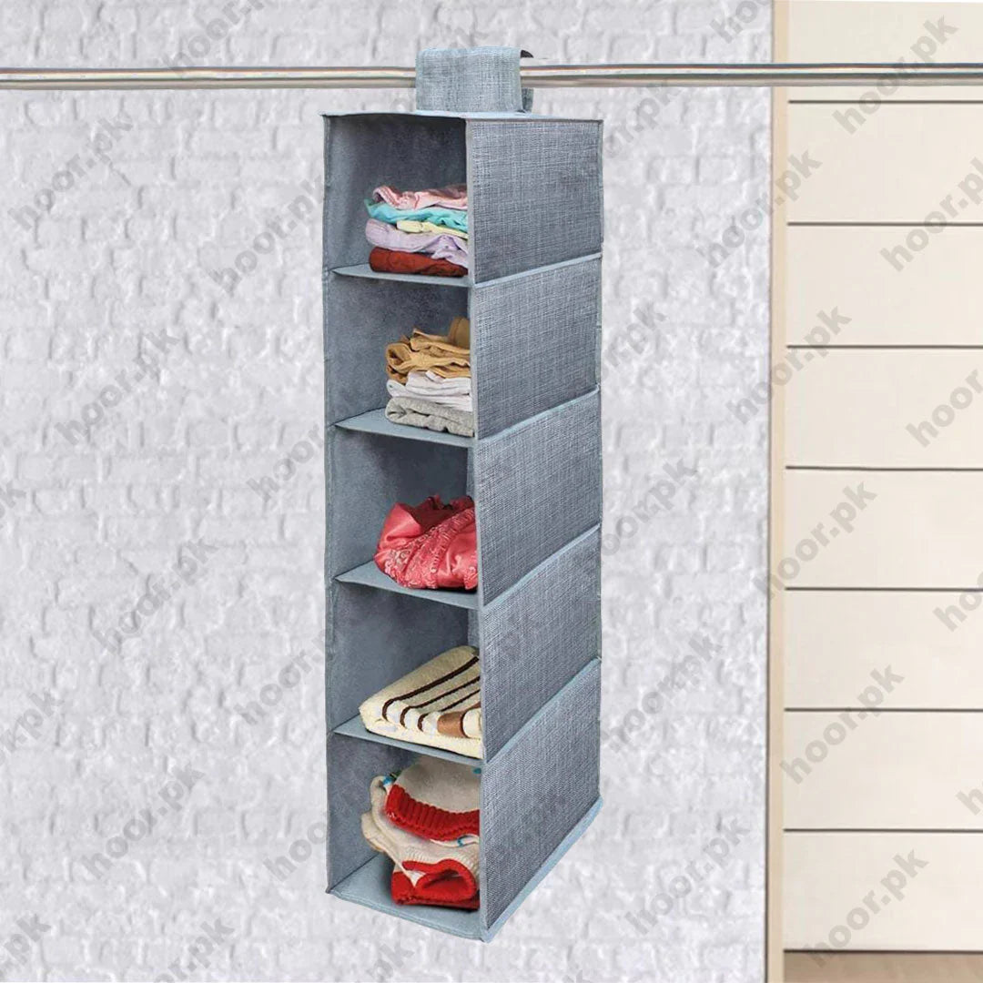 5 Layers Folding Closet Organizer