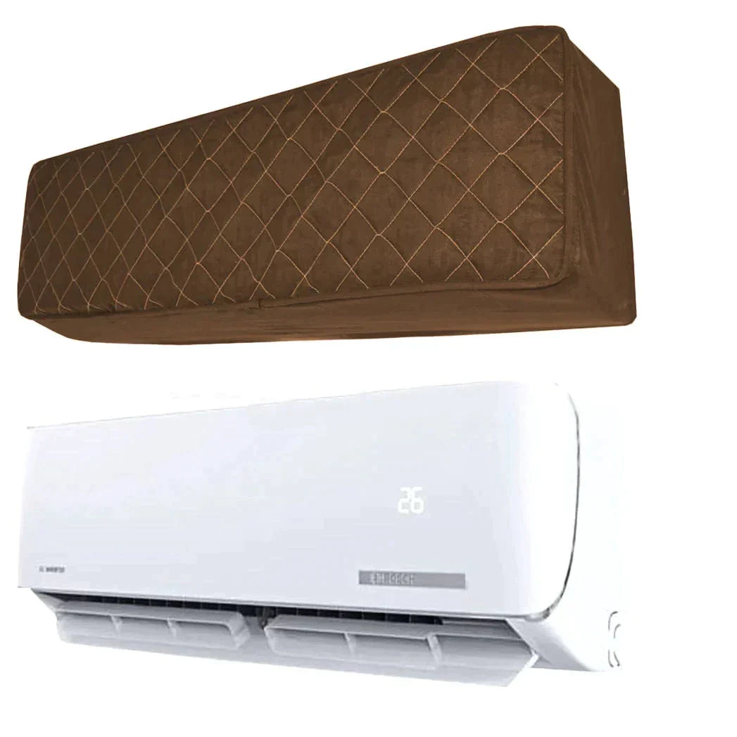 Quilted AC Cover - Copper Brown