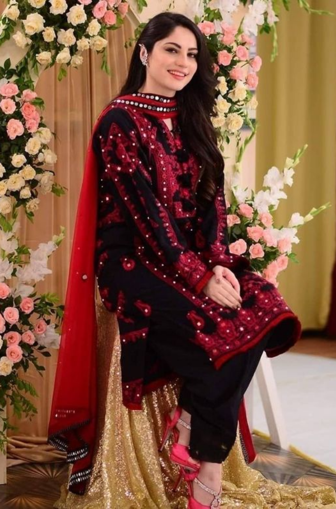 3pc Lawn Heavy Embroidered