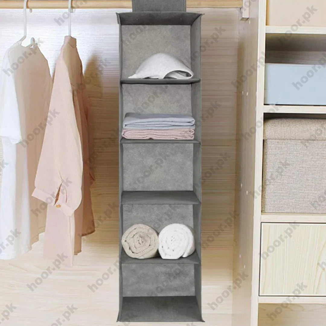 5 Layers Folding Closet Organizer