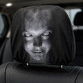 Ghost Car Headrest Covers