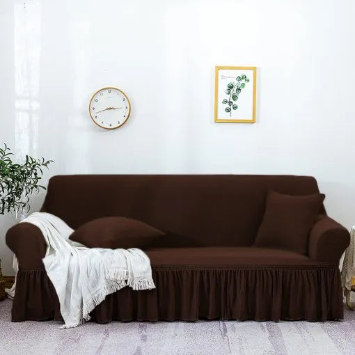 Turkish Style Sofa Covers - Dark Brown