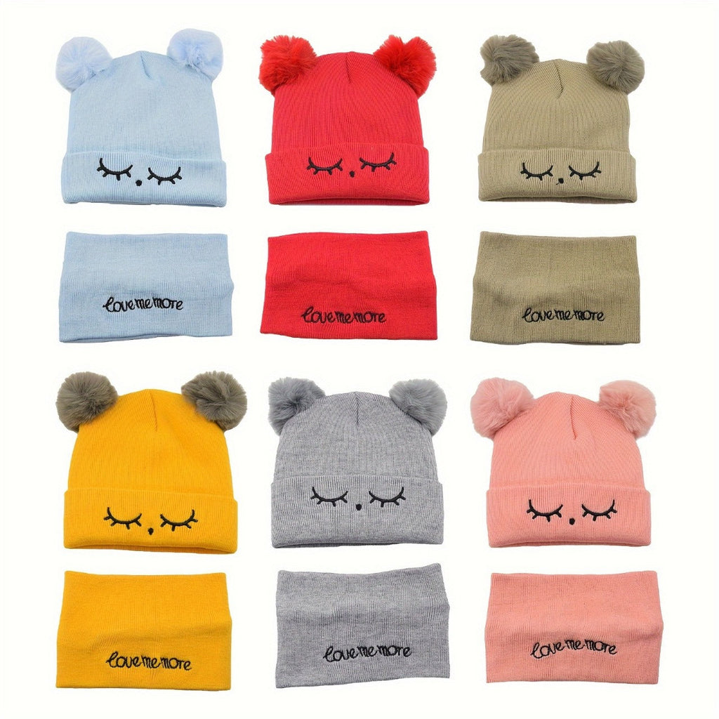 KIDS EYEBROW WOOL CAP ( SKIN ) #153