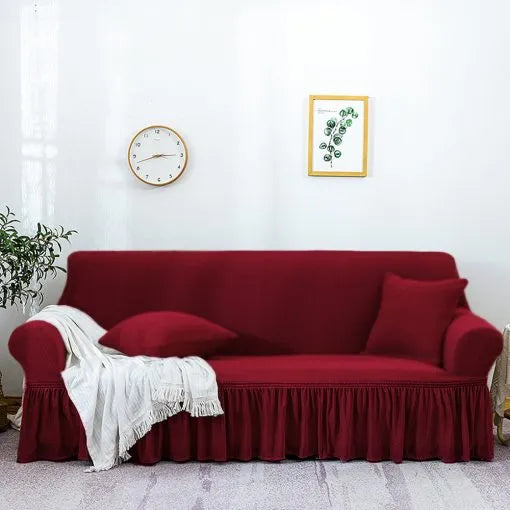 Turkish Style Sofa Covers - Maroon