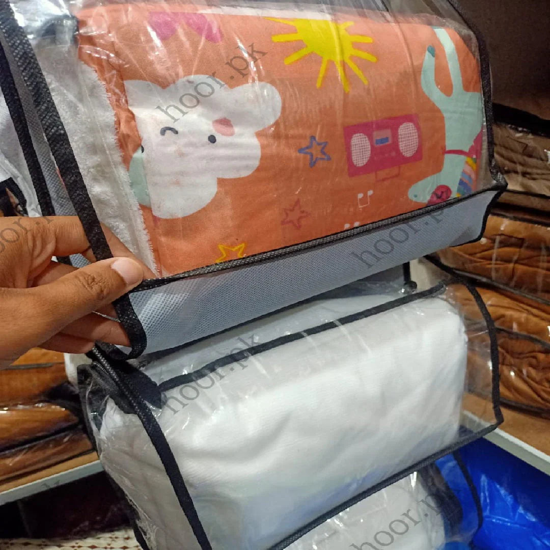 6 Pockets Double-Sided Handbags Purses Organizer