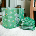 Printed Storage Bag - Daisy Flower