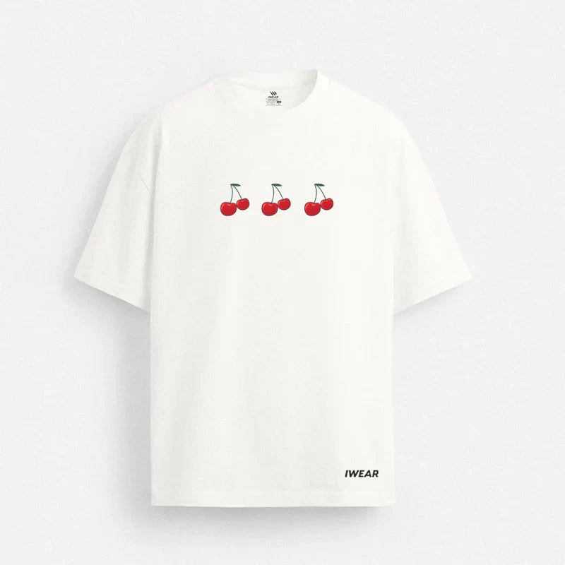 Cherry - Oversized Tee