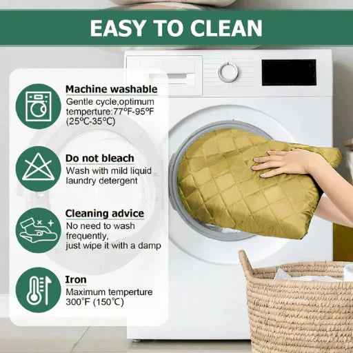 Quilted Sofa Cover (Beige)