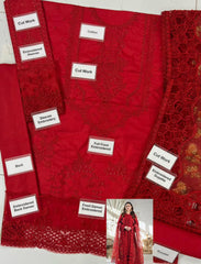 Lawn Embroidered Collection SP-13 ROMI Lawn Embroidered Unstitched 3pc